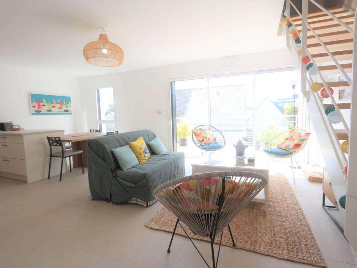 Duplex Lumineux A Benodet: Plage Et Thalasso A Pied, Terrasse, Parking Et Abri Velo Inclus - Fr-1-481-117 Экстерьер фото