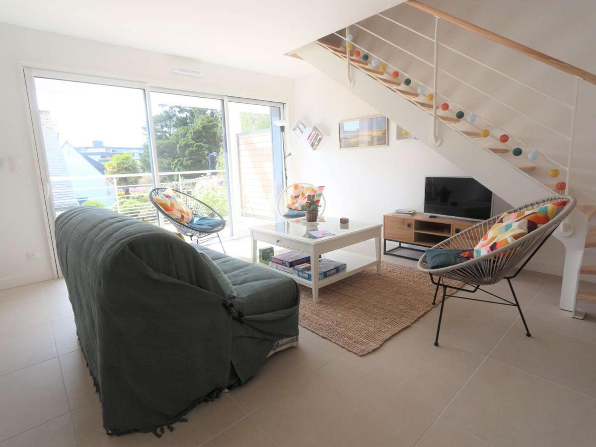 Duplex Lumineux A Benodet: Plage Et Thalasso A Pied, Terrasse, Parking Et Abri Velo Inclus - Fr-1-481-117 Экстерьер фото