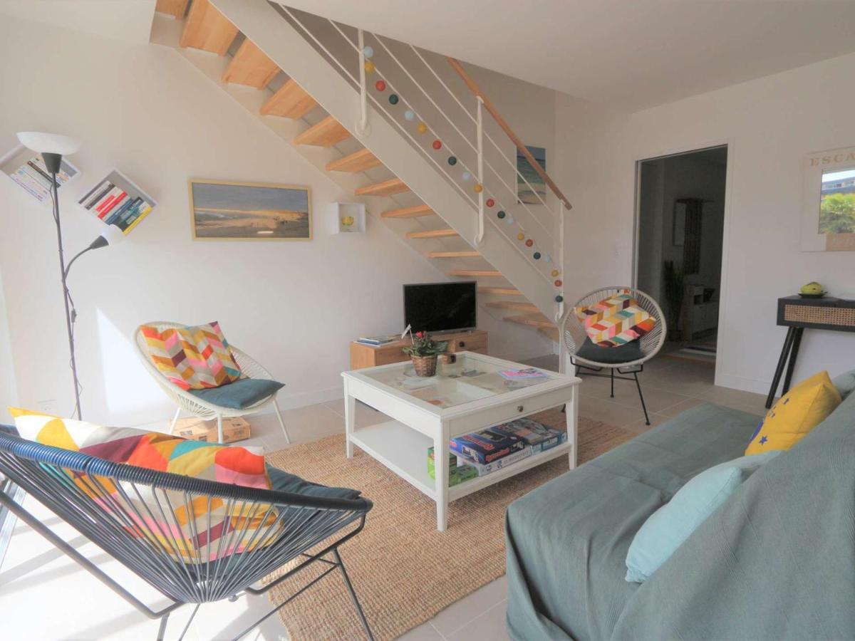 Duplex Lumineux A Benodet: Plage Et Thalasso A Pied, Terrasse, Parking Et Abri Velo Inclus - Fr-1-481-117 Экстерьер фото