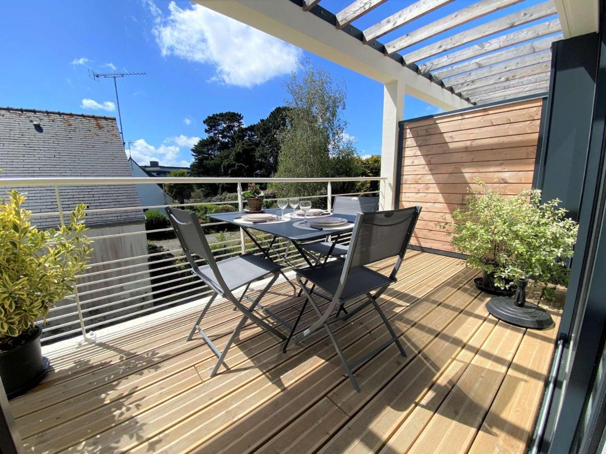 Duplex Lumineux A Benodet: Plage Et Thalasso A Pied, Terrasse, Parking Et Abri Velo Inclus - Fr-1-481-117 Экстерьер фото